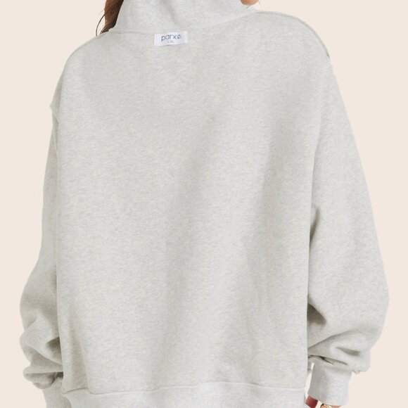 SET X PARKE REVERSIBLE VARSITY MOCKNECK - Picture 4 of 5